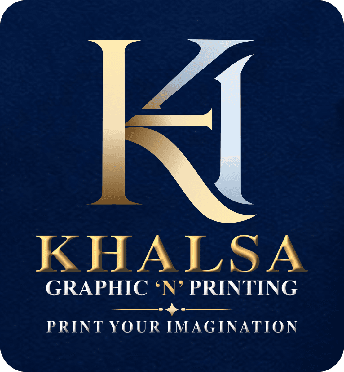Khalsa Graphic 'N' Printing Logo Icon