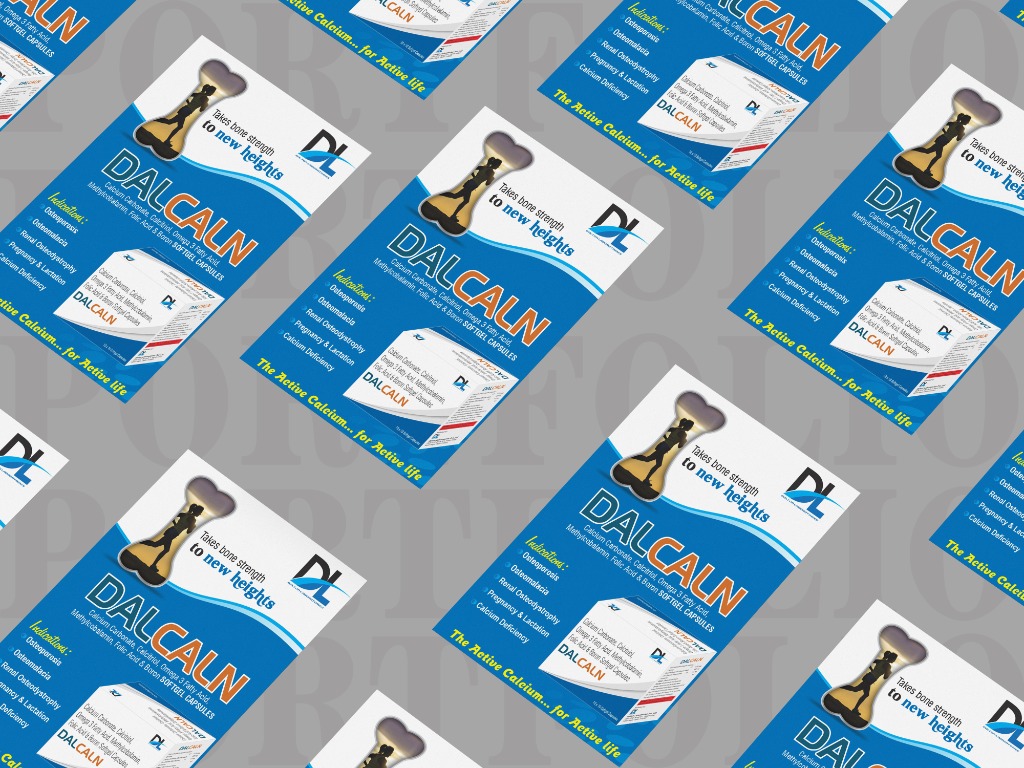 DALCALN Softgel Capsules Promotional Product Literature